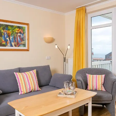 Meeresblick Residenzen Ferienwohnung 21 Mit Sauna- Und Schwimmbadnutzung Im Ahoi Sellin * غورين