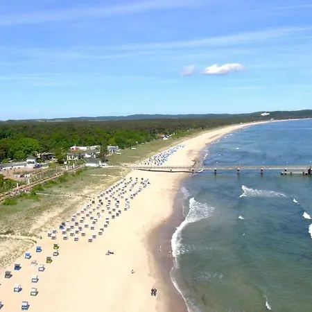 Meeresblick Fewo: Sellin Beachfront With Pool & Sauna Access Apartment Goehren (Ruegen)