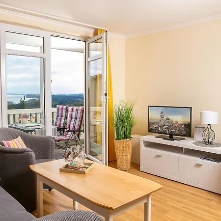 Meeresblick Residenzen Ferienwohnung 21 Mit Sauna- Und Schwimmbadnutzung Im Ahoi Sellin * Goehren (Ruegen)