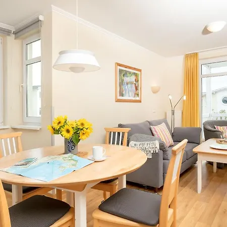 Meeresblick Residenzen Ferienwohnung 21 Mit Sauna- Und Schwimmbadnutzung Im Ahoi Sellin شقة