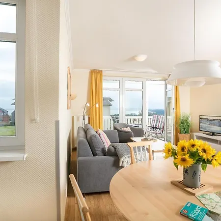 Meeresblick Residenzen Ferienwohnung 21 Mit Sauna- Und Schwimmbadnutzung Im Ahoi Sellin * Goehren (Ruegen)