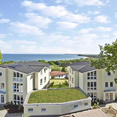 شقة Meeresblick Residenzen Ferienwohnung 21 Mit Sauna- Und Schwimmbadnutzung Im Ahoi Sellin