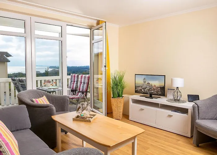Meeresblick Residenzen 21 Mit Sauna- Und Schwimmbadnutzung Im Ahoi Sellin * غورين