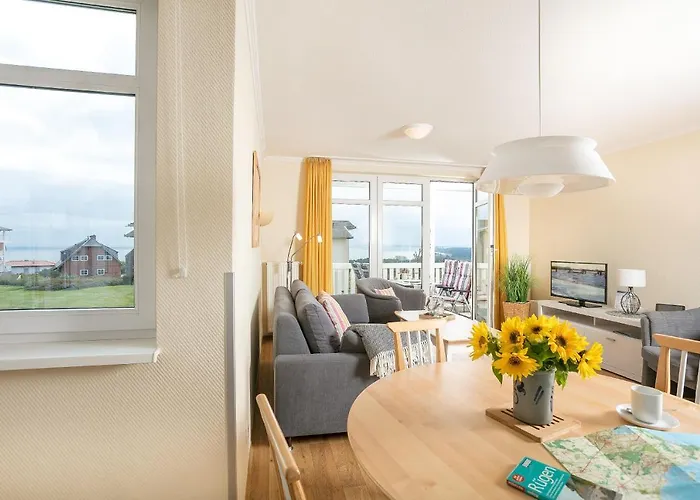 Meeresblick Residenzen 21 Mit Sauna- Und Schwimmbadnutzung Im Ahoi Sellin * غورين